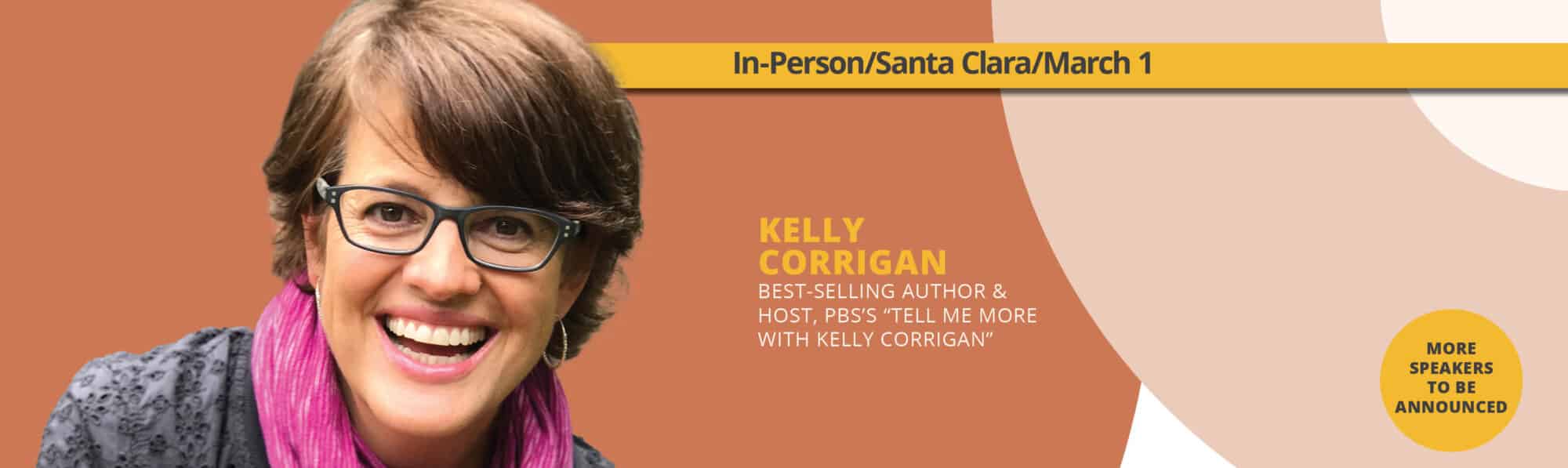 2023 In-Person Keynote Speaker Kelly Corrigan